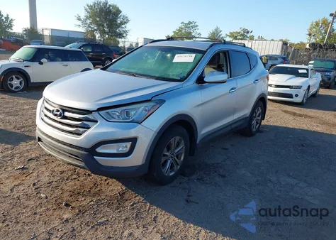 2015 Hyundai Santa Fe Sport 2.4L from USA, damaged, VIN 5XYZU3LB3FG248594